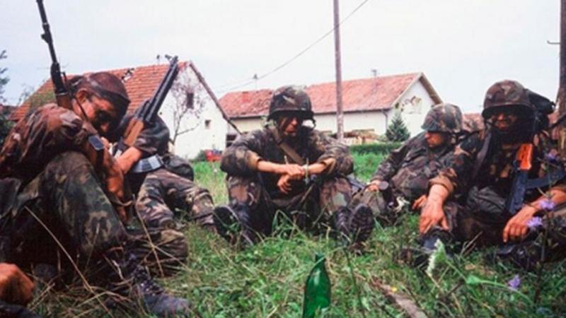 Foto: Ilustracija, odmor nakon teških borbi u Bos. Posavini